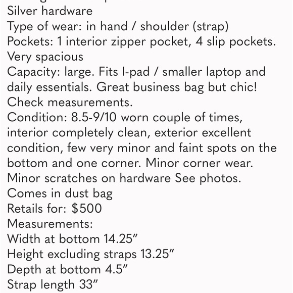 Michael Kors Hamilton Bag - Picture 2 of 9